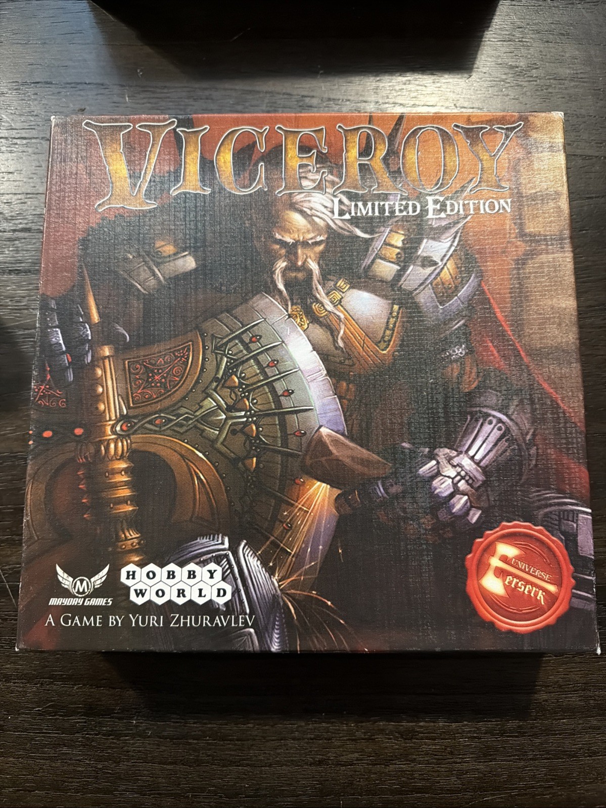 2015 Viceroy Kickstarter Board Game Complete Limited Edition 466/1000 Mayday
