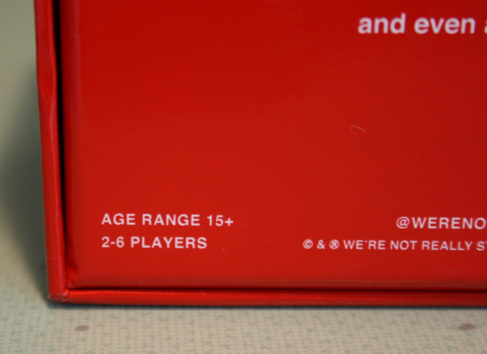 We Are Not Really Strangers Relationship Card Game Core Edition Open Box Unused