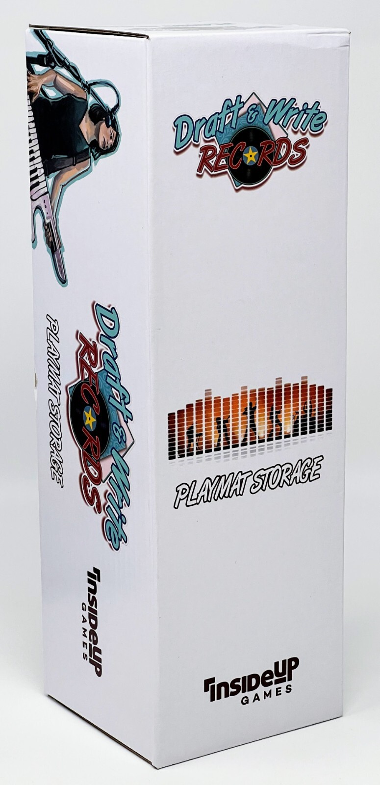 Inside Up Games Draft & Write Records – Set of 6 Playmats w/ Bonus Tracks Packs
