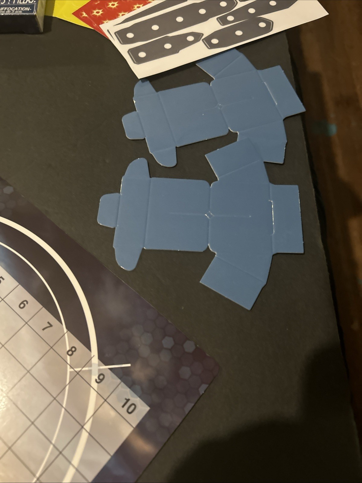 Cardboard “To Go” Battleship board Game Puzzle To Play