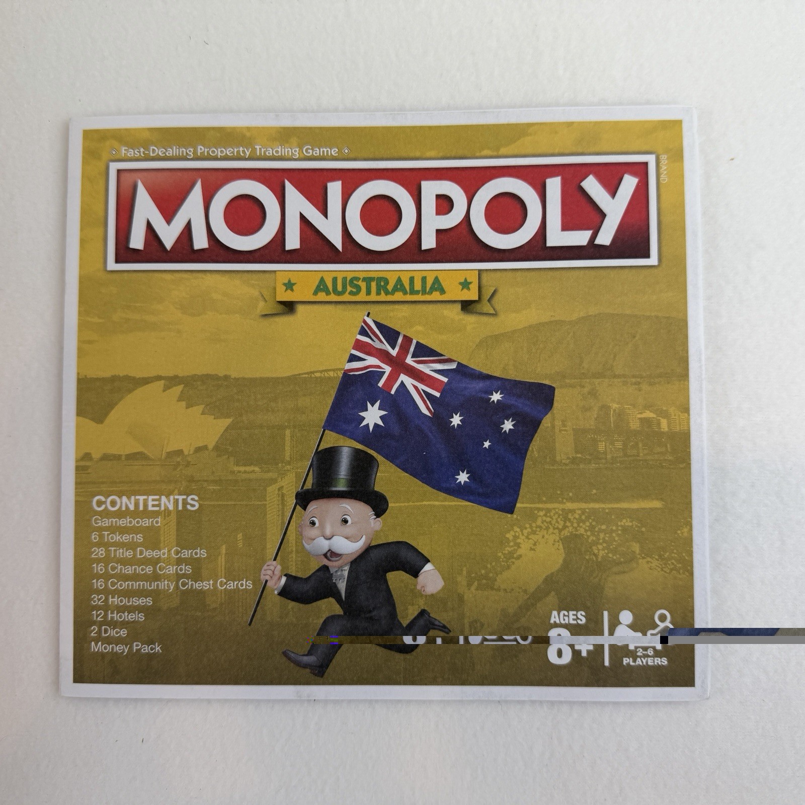 Hasbro Monopoly Australia Board Game Special Edition 2016 New Opened Box