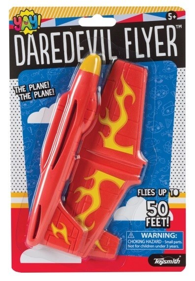 Daredevil Flyer – Flies Up To 50 Feet! – (Colors and Designs Vary)