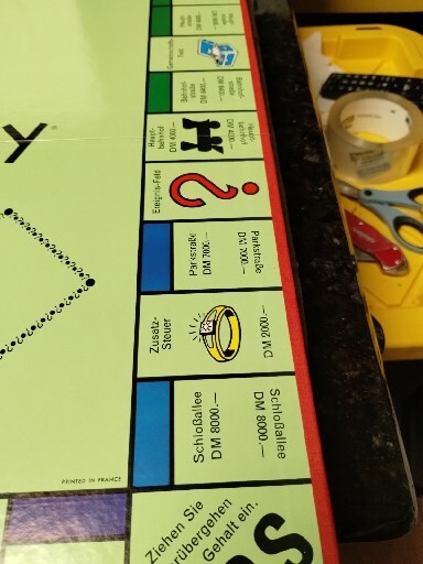 Board game – Monopoly luxury edition (1975 / DM version)
