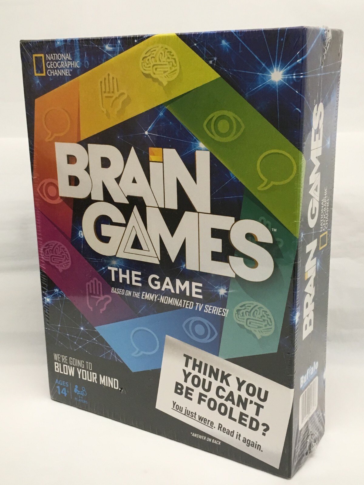 Brain Games The Game National Geographic Buffalo Mind Fooled New Sealed NIB