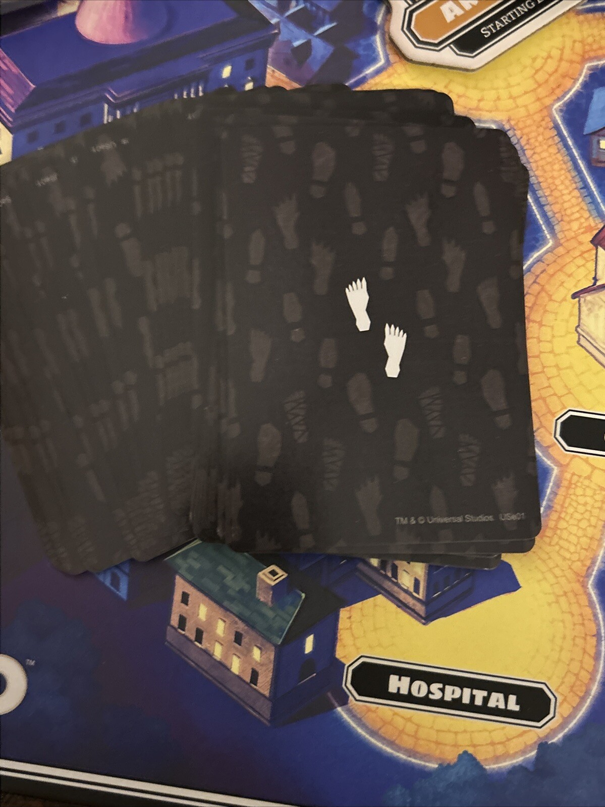Universal Studios HORRIFIED Monsters Strategy Board Game Ravensburger Complete