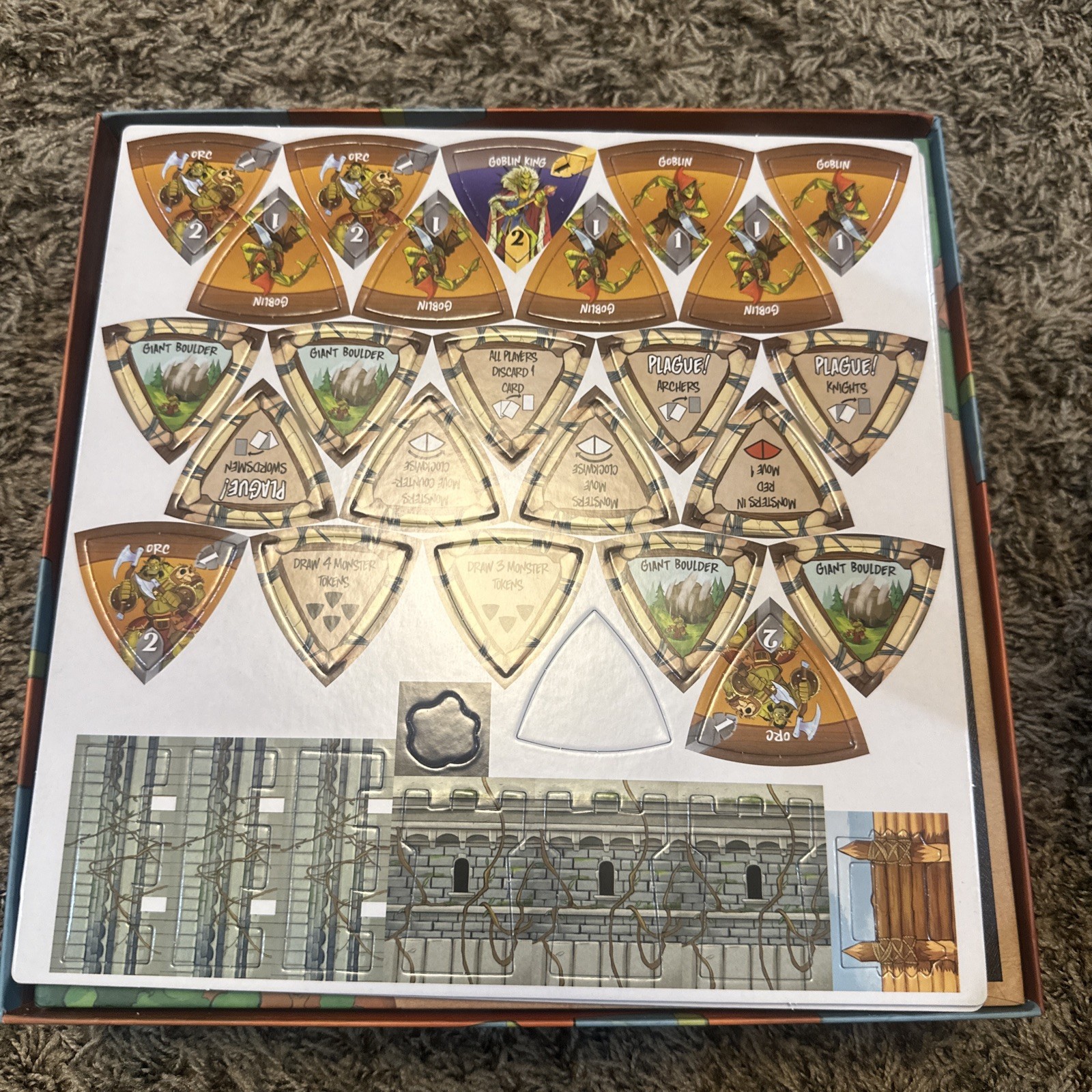 Castle Panic Tower Defense Board Game NEW Fireside Games Open Box