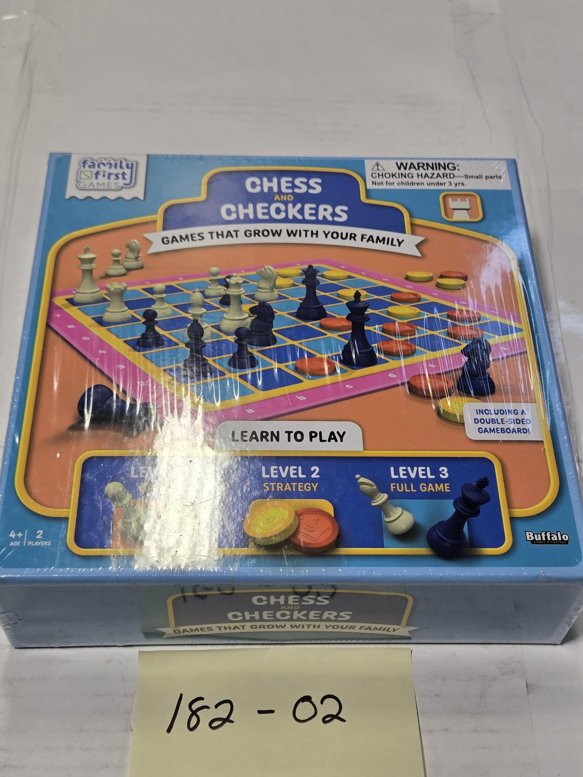 Buffalo Games Chess And Checkers Family Board Game 2 Players 4+ New Sealed