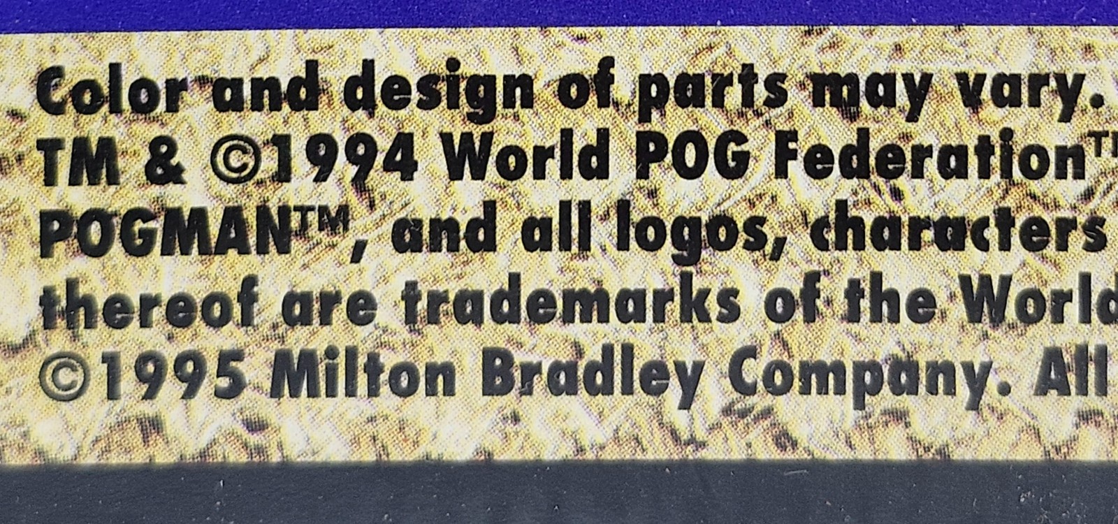 POG THE GAME 1994 1995 NIB SEALED Milton Bradley Vintage RARE Collectible