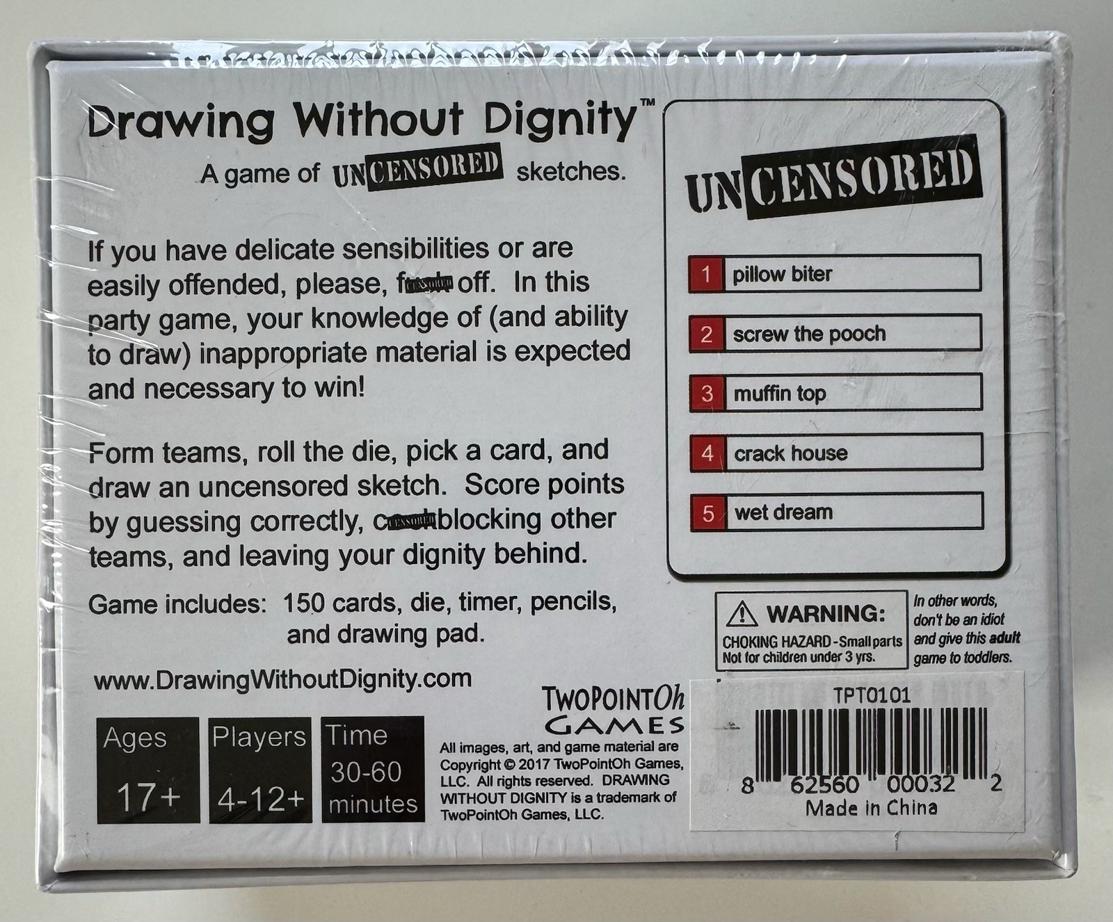 Drawing without dignity, Contemporary Board Game