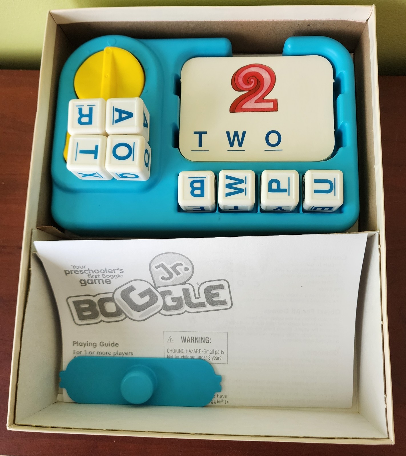 Vintage 1988 Boggle Jr Board Game Parker Brothers 100% Complete 📸SEE PICS📸