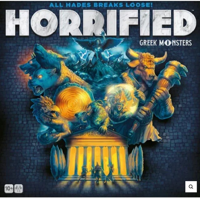 HORRIFIED GREEK MONSTERS Board Game – NEW – Strategy / Family 10+ / Ravensburger