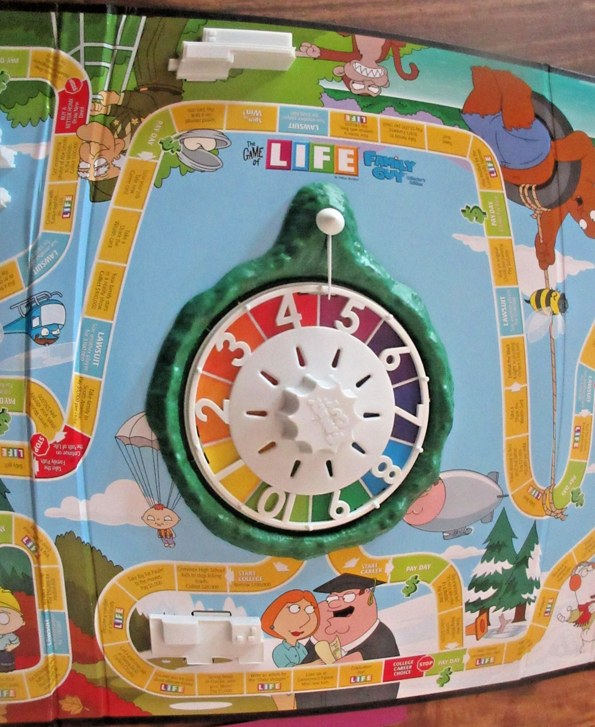 The Game Of Life Family Guy Collector’s Edition Board Game 2008 Complete