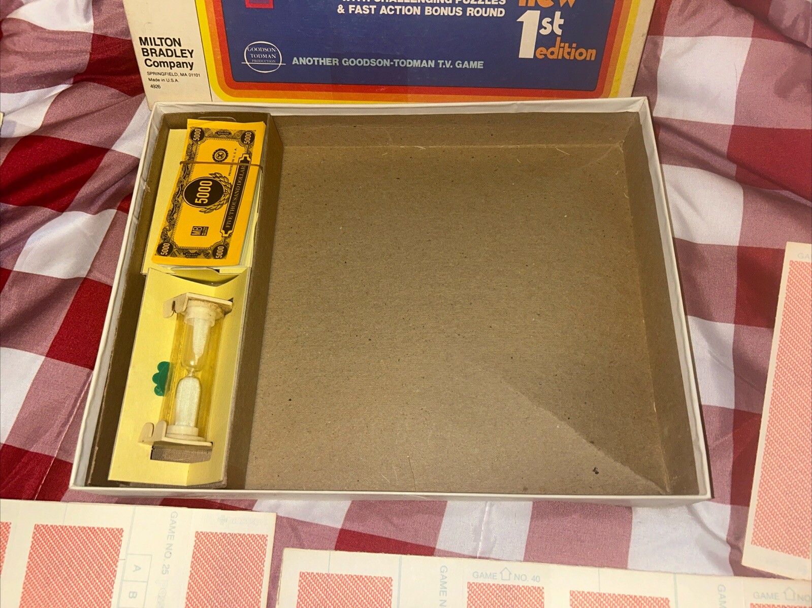 RARE Vintage 1978 Password Plus NEW 1st EDITION 100% COMPLETE UNPUNCHED