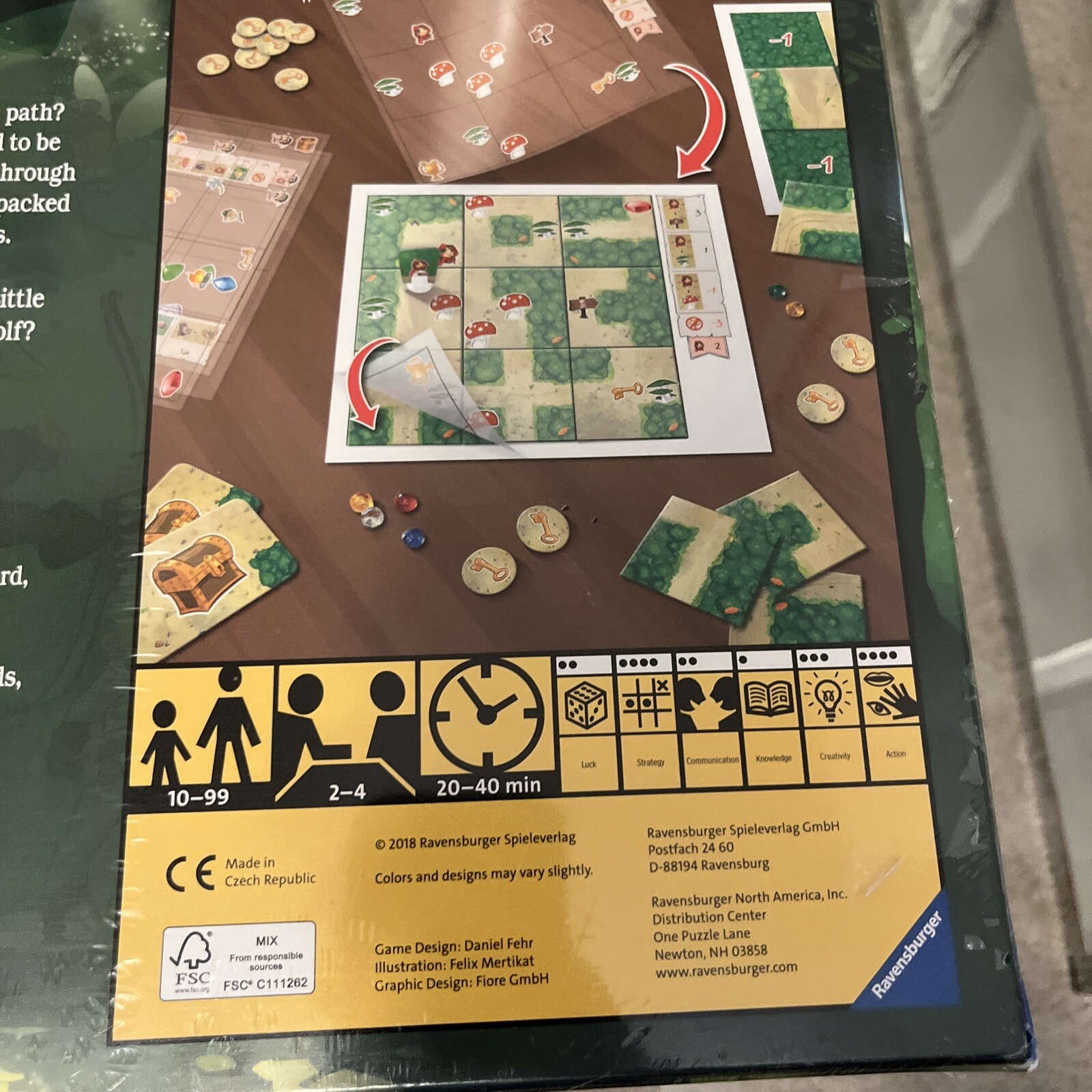 Woodlands The Fable-ous Tile Laying Game by Ravensburger. New & Sealed. 2018.