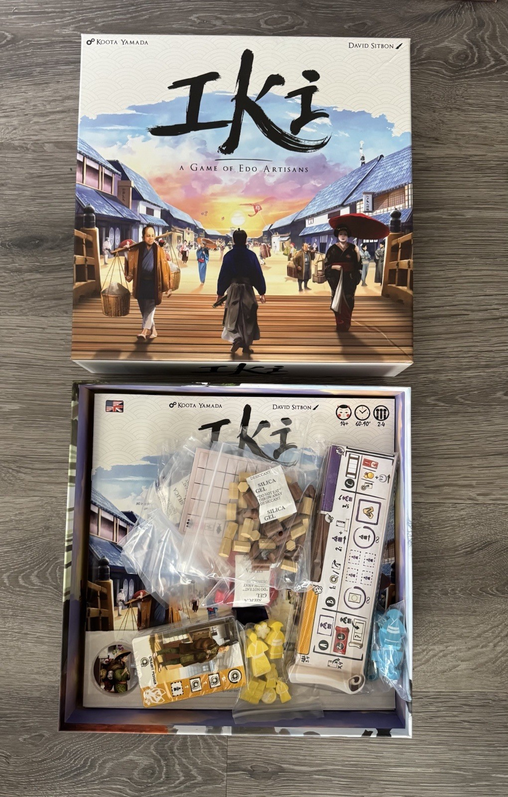 Iki A Game Of Edo Artisans Sorry We Are French SWIKI-R02 Board Card Strategy 🔥