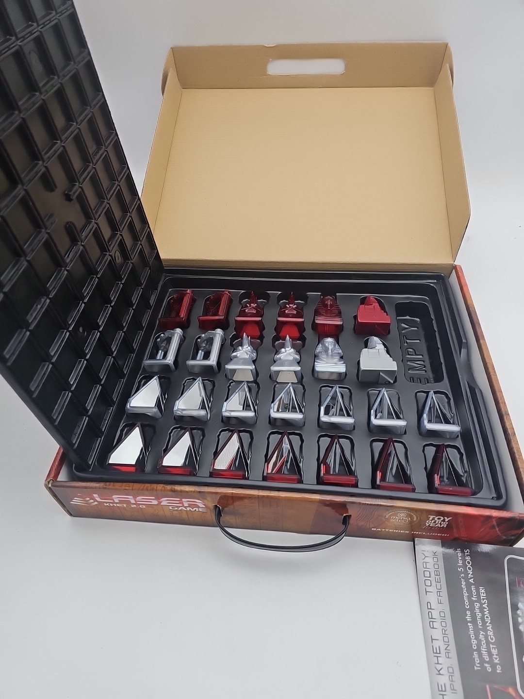 Laser Khet 2.0 Strategy Board Game- Mensa Select, NAPPA, TOTY Tested