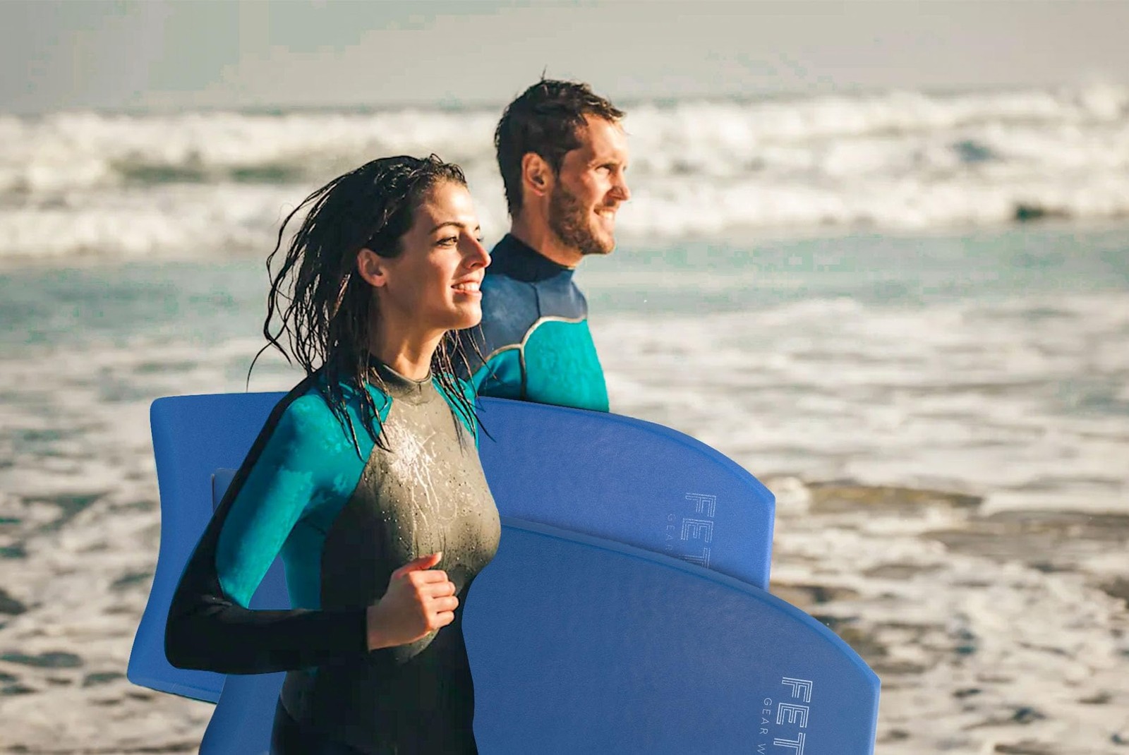 44” Bodyboard for Adults and Teens, Performance Surfing Body Board with Stri…