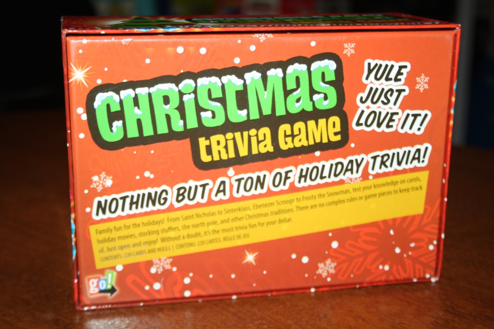 Christmas Triva Game – A Perfect Ho Ho Holiday Gift! – Outset 2018