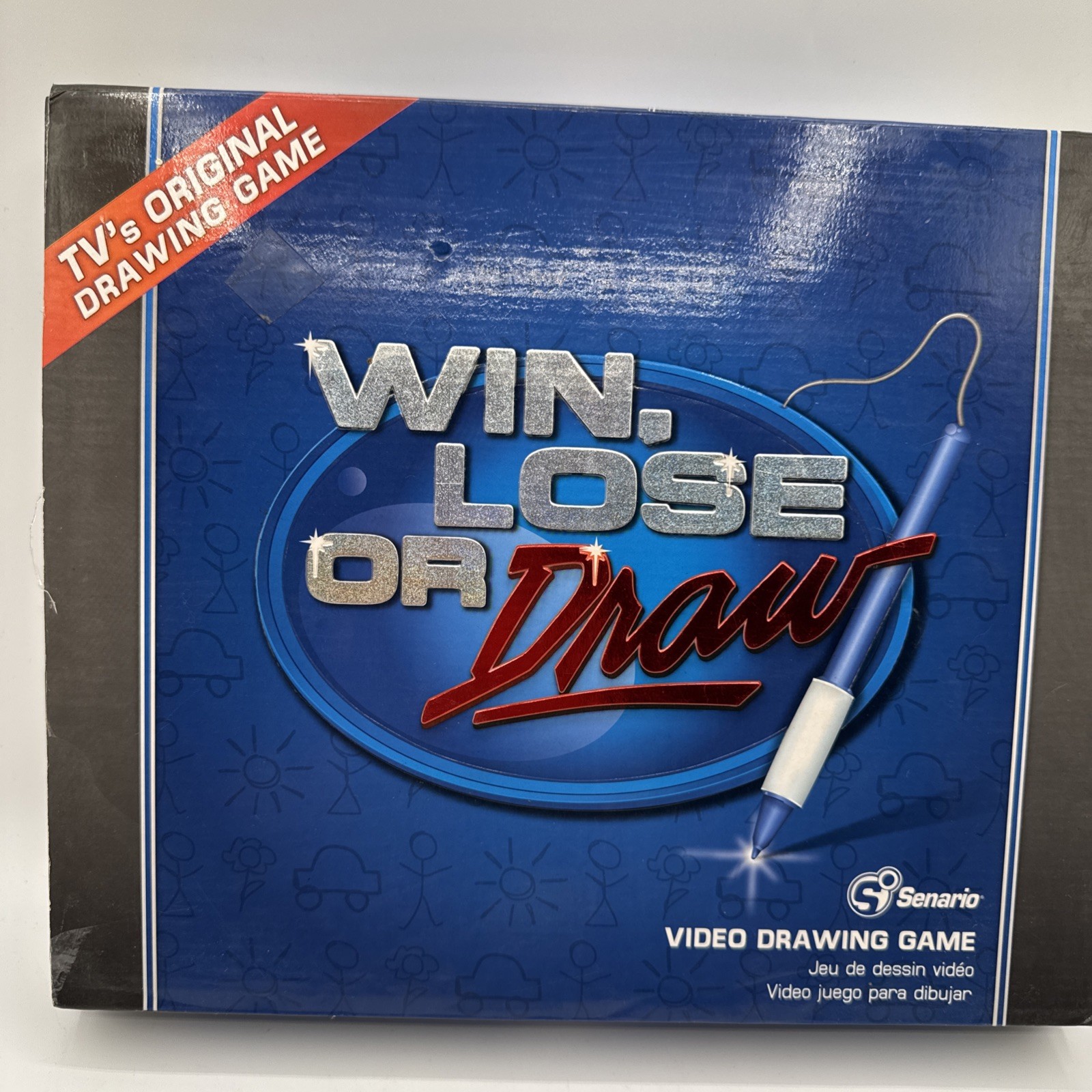 Win, Lose or Draw Plug And Play TV Video Game Console TV’s Original Drawing Game