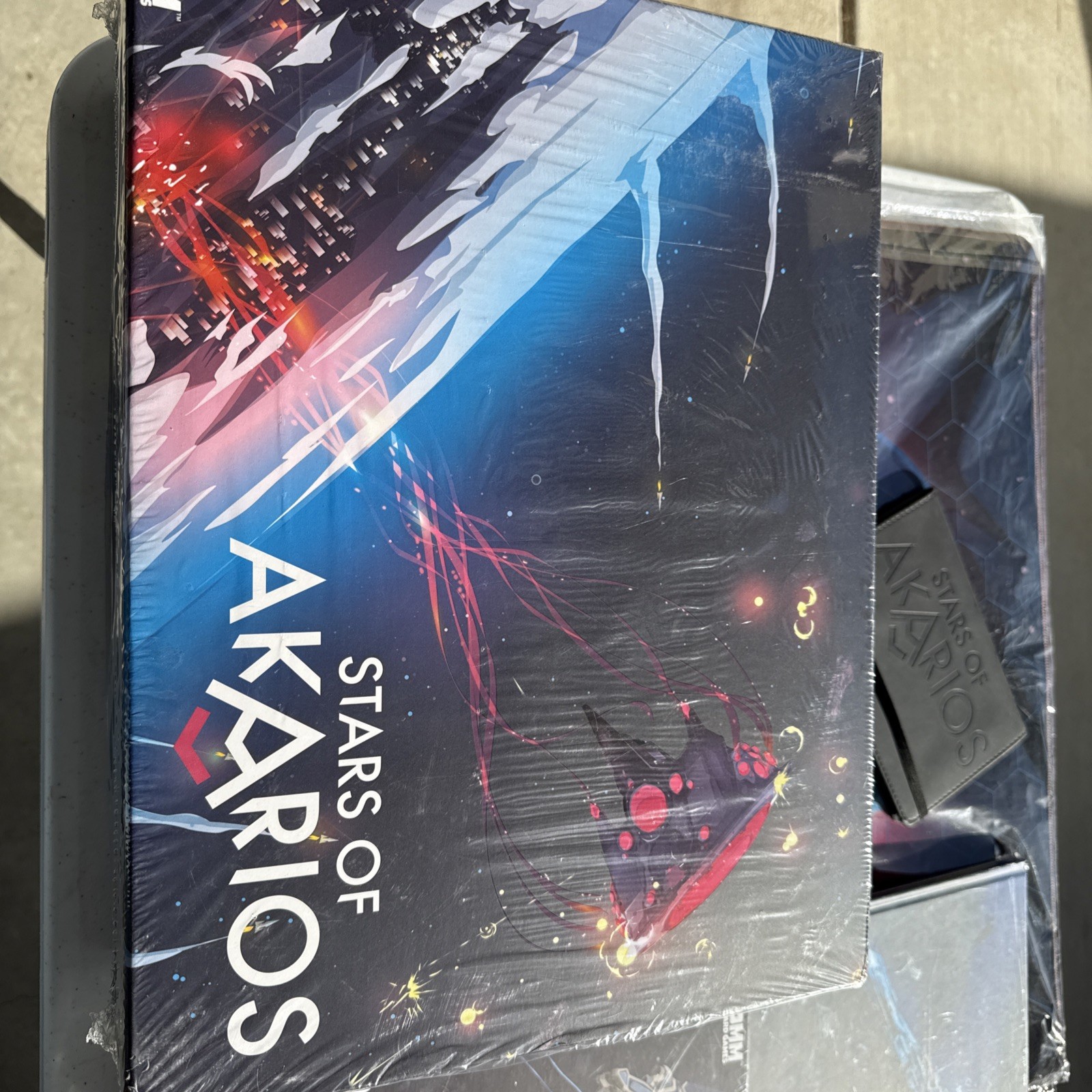 OOMM Board Games Stars of Akarios Collection #1 – Base Game w/Starships of NM