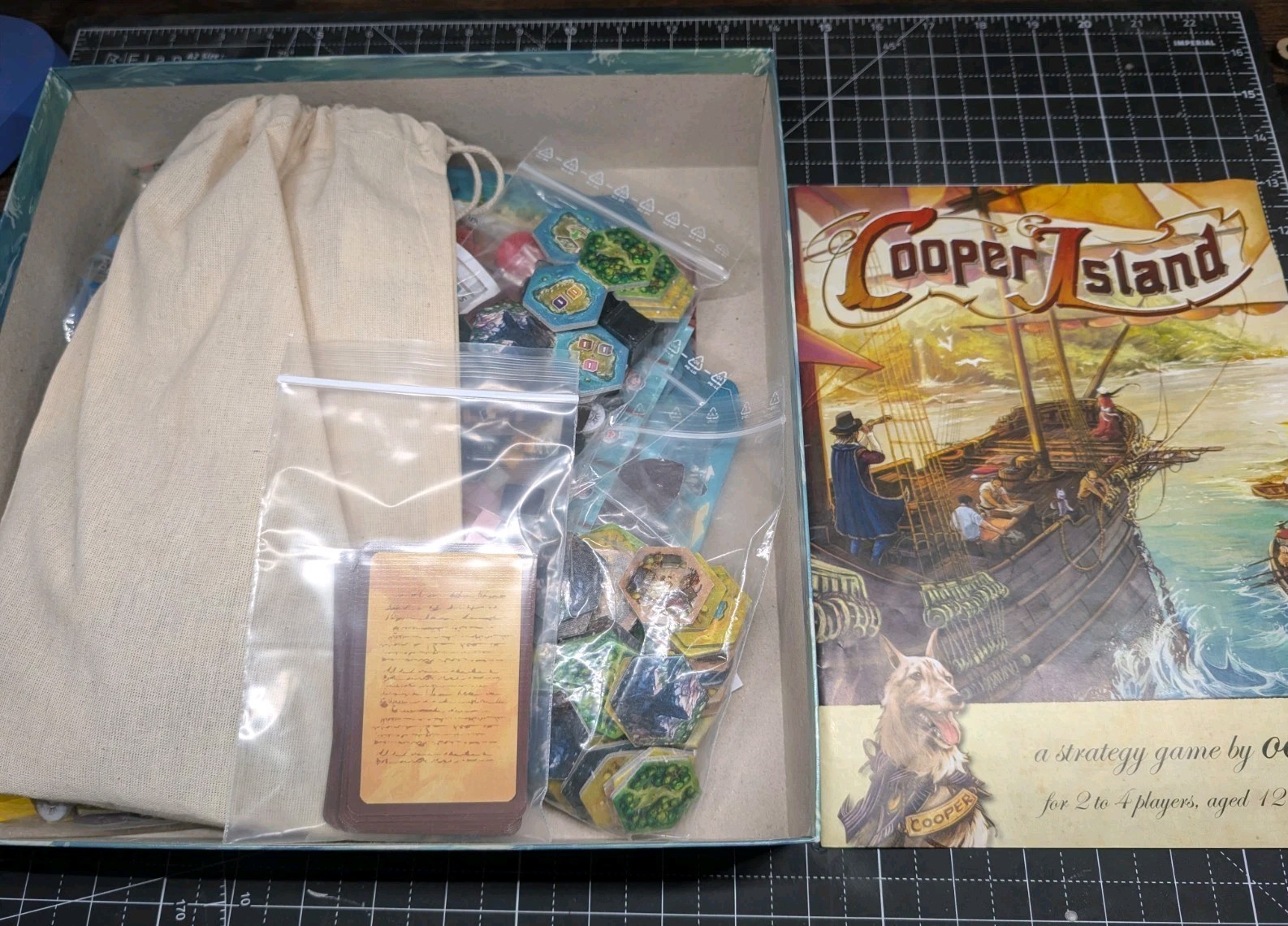Cooper Island Strategy Board Game 2019 Capstone Games Andreas Odendahl