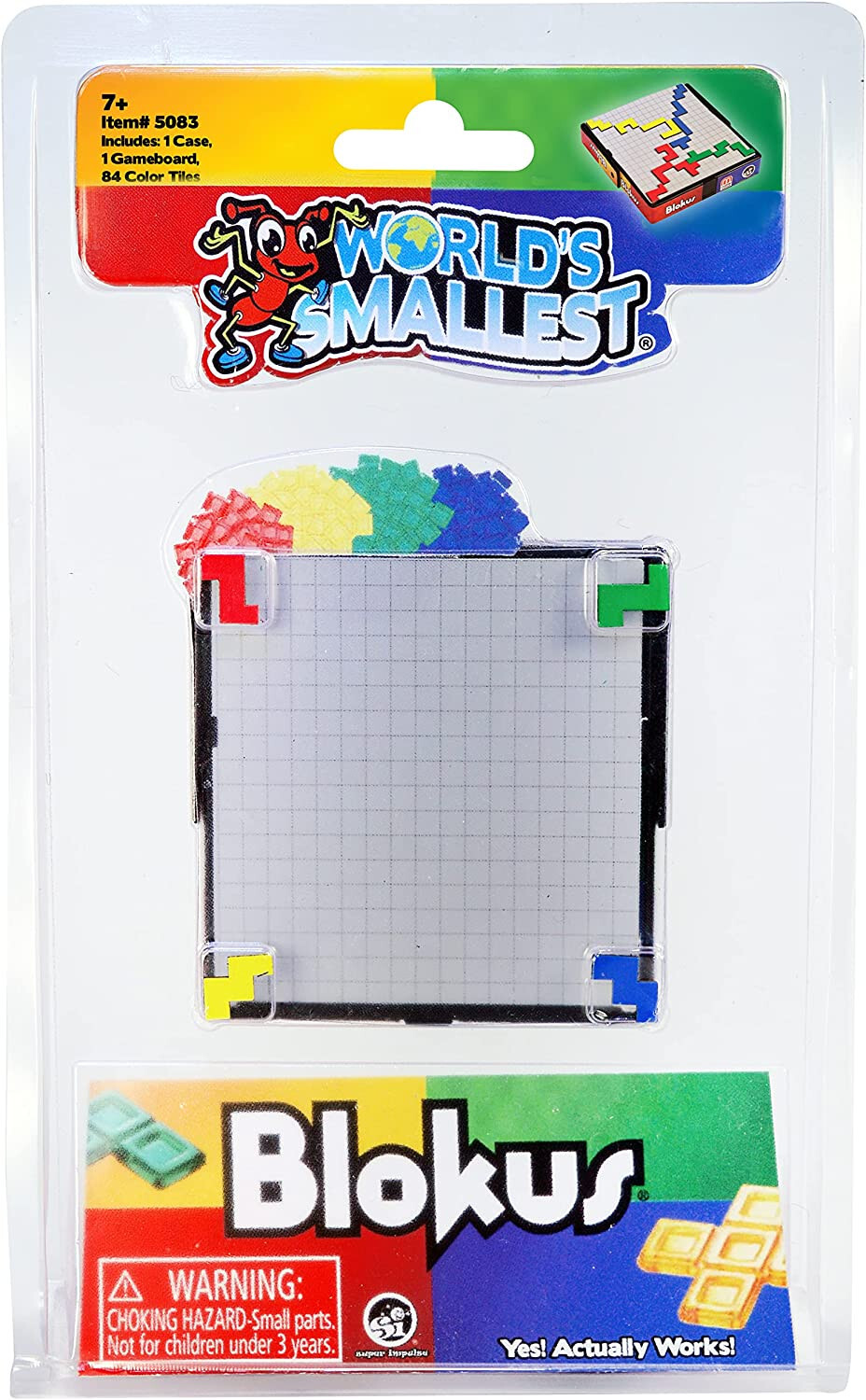 Worlds Smallest BLOKUS Board Game Dollhouse Miniature