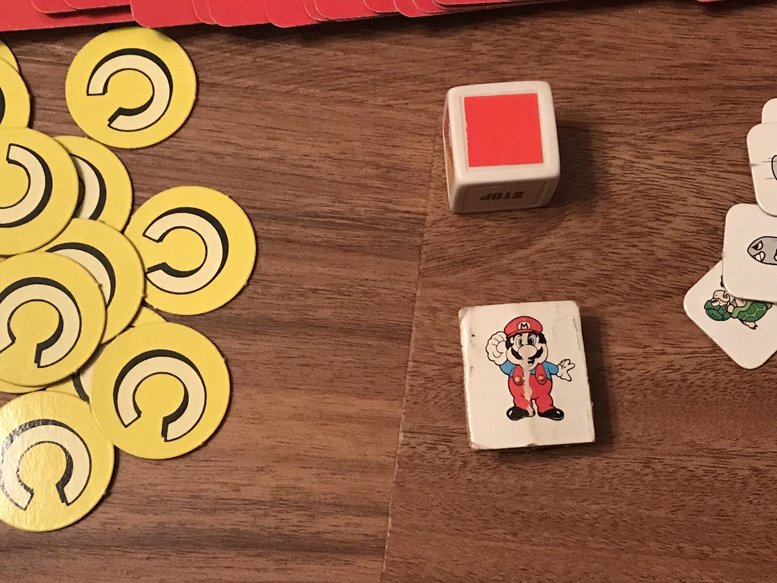Nintendo Super Mario Brothers board game 1988 Milton Bradley Nearly complete