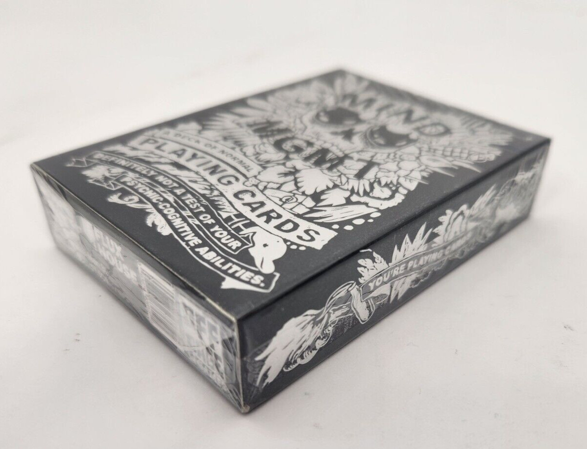 Off the Page Boxed Game Mind MGMT – Deck of Playing Cards New Sealed