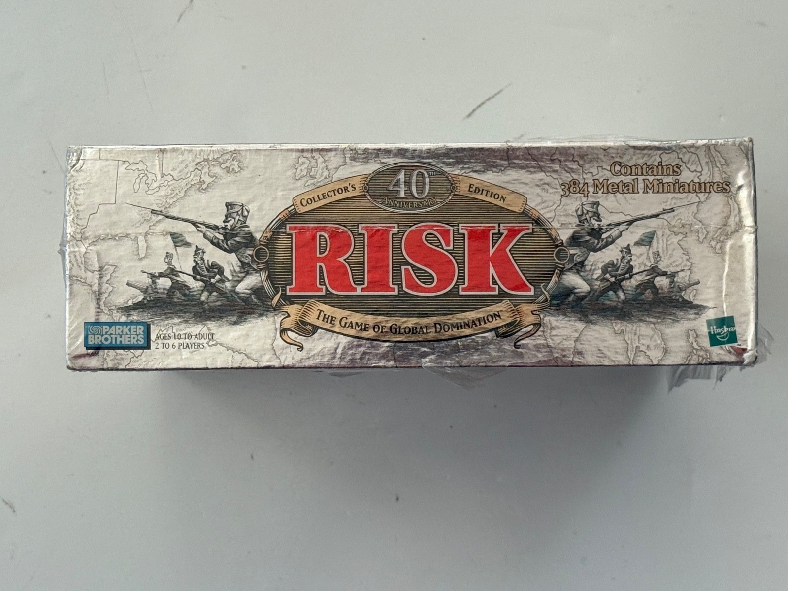 Risk 40th Anniversary Collector’s Edition Board Game Hasbro New Factory Sealed
