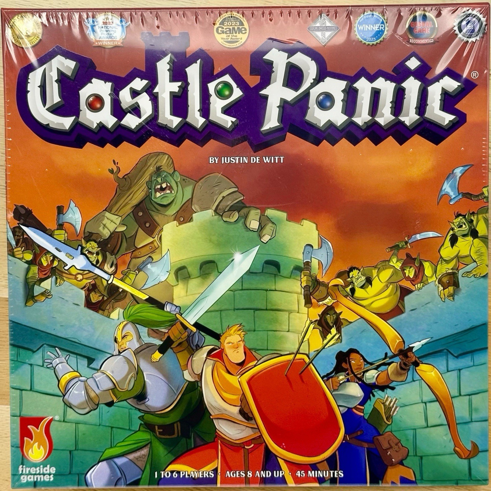 Castle Panic 2nd Edition 6 Players Cooperative Board Game – NEW Sealed