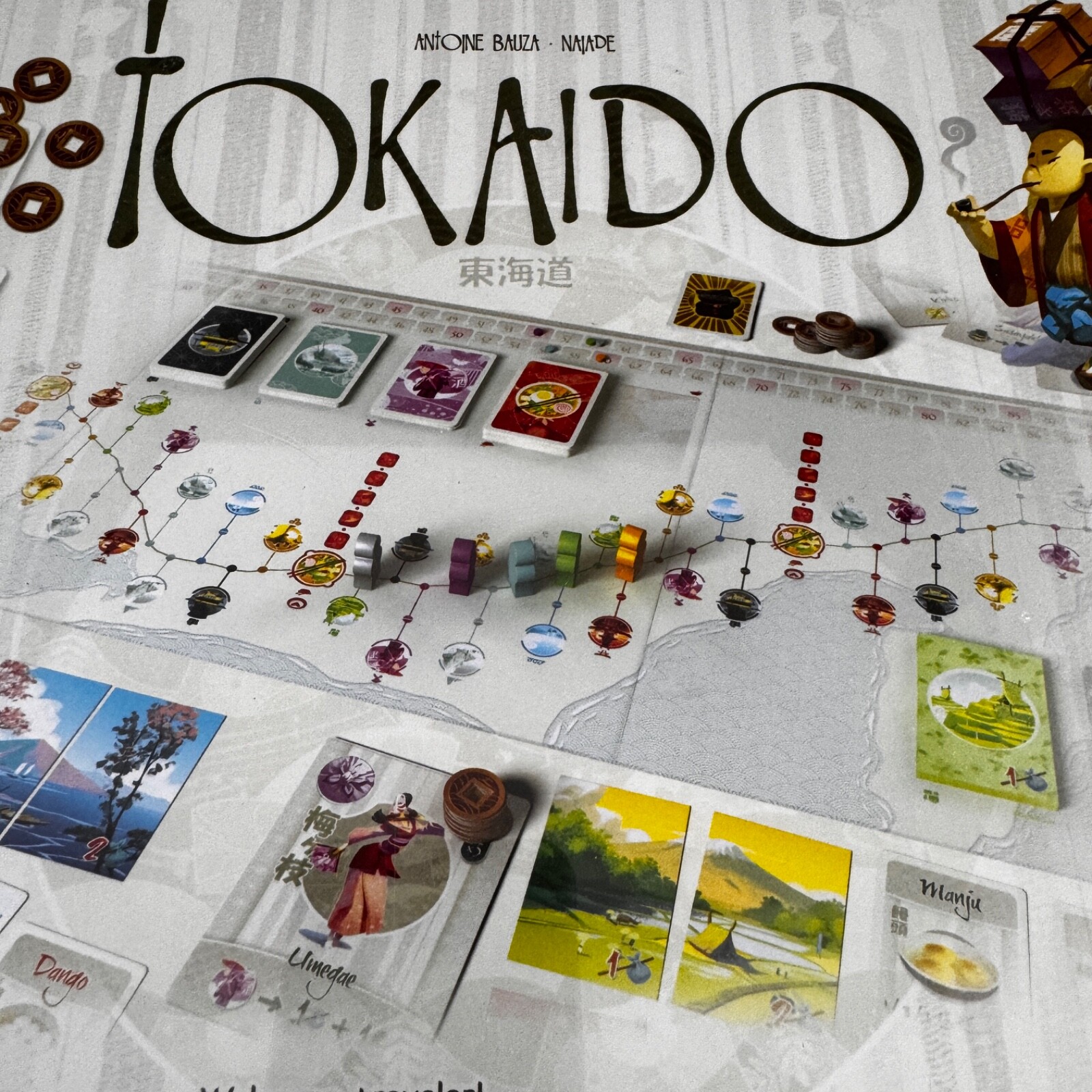 Tokaido FUN FORGE Board Game 1st Edition 2014 Antoine Bauza Naiade Sealed