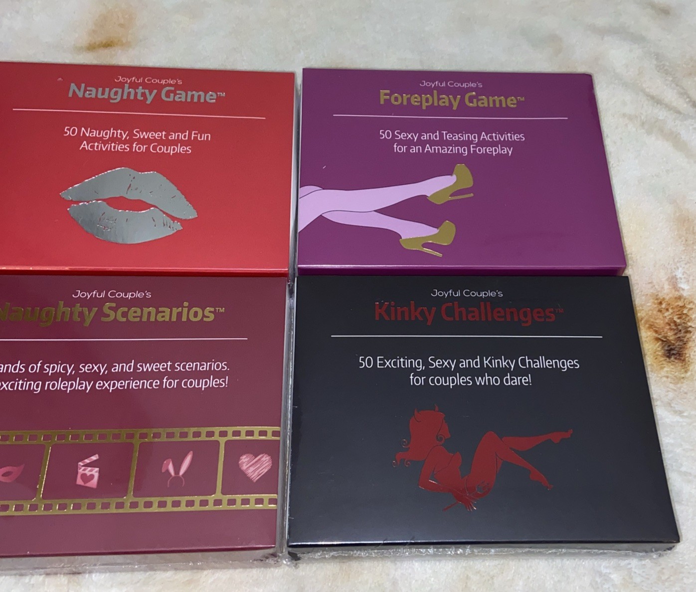 Lot of Sex Games Romantic Naughty Kinky Foreplay Couples Fantasies Activities