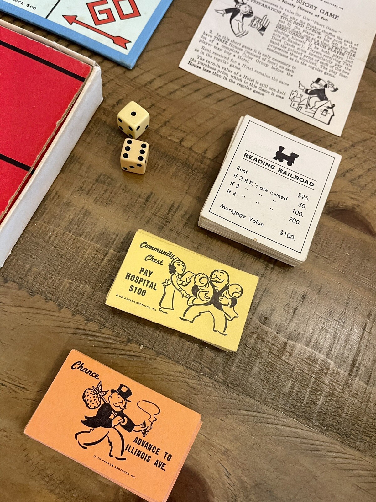 Trademark Vintage Monopoly Board Game 1961 – 60 Years Old! 🎲🎲