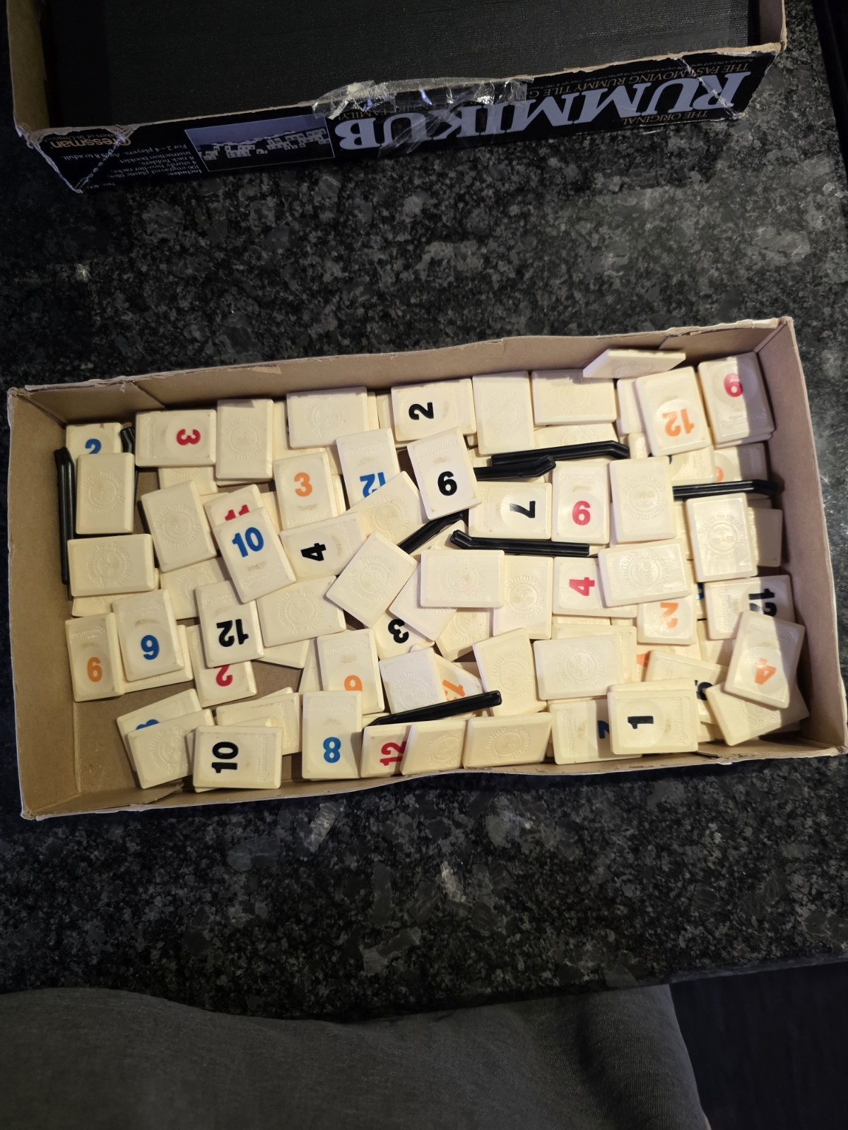 The Original Rummikub, 1980, The Fast Moving Rummy Tile Game, 100% Complete