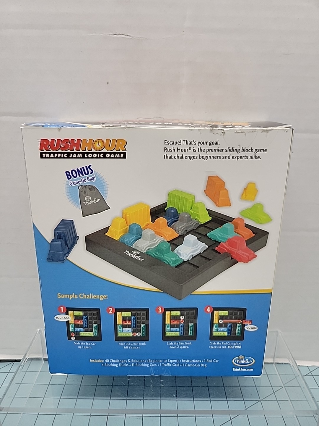 Rush Hour Traffic Jam Logic Game Thinkfun – 40 Challenges to Ignite Your Mind