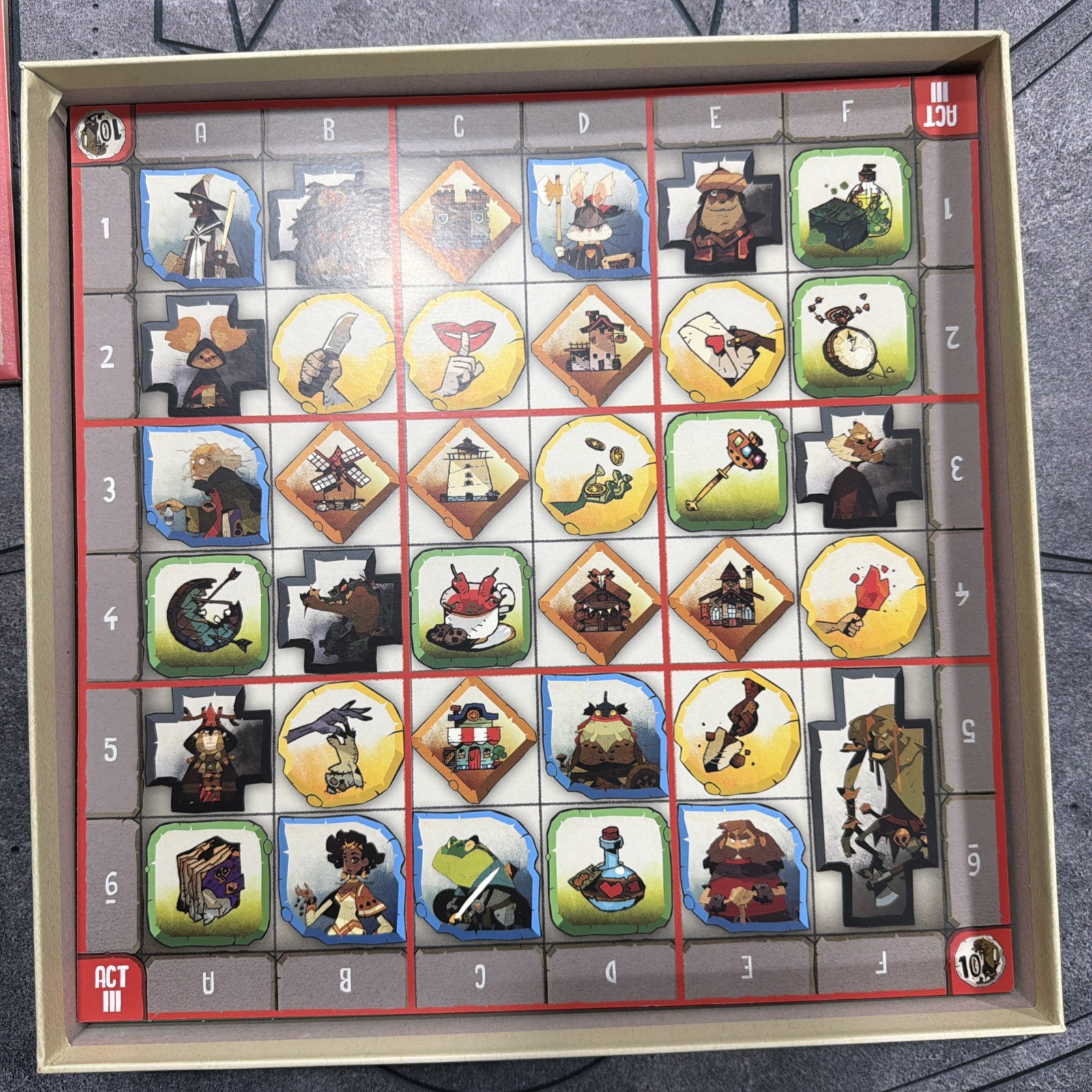 Almost Innocent Board Game Kickstarter Deluxe Edition BFF Kolossal Games Unplaye