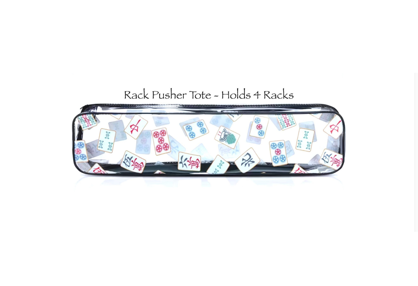 Mahjong Rack Bag for 4 Racks, Protective Cute thick bag with zipper