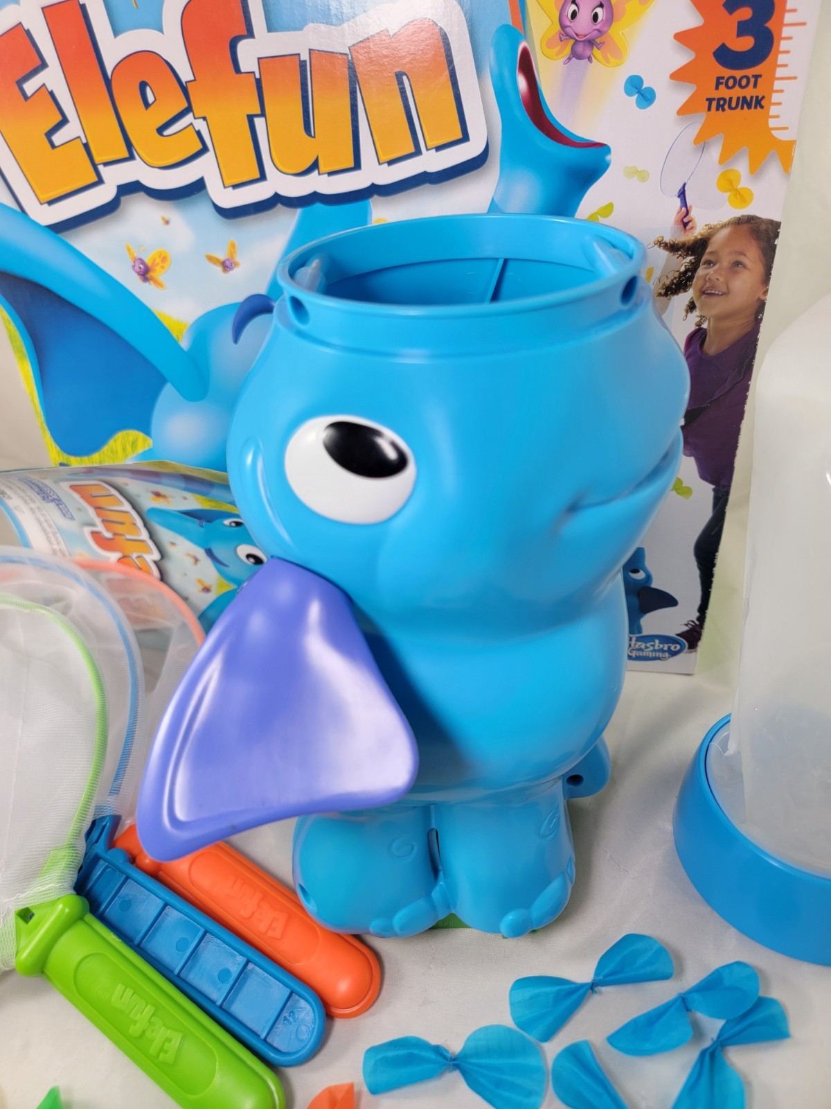 Elefun Butterfly Catching Game Near Complete Missing 1 Butterfly Tested & Works