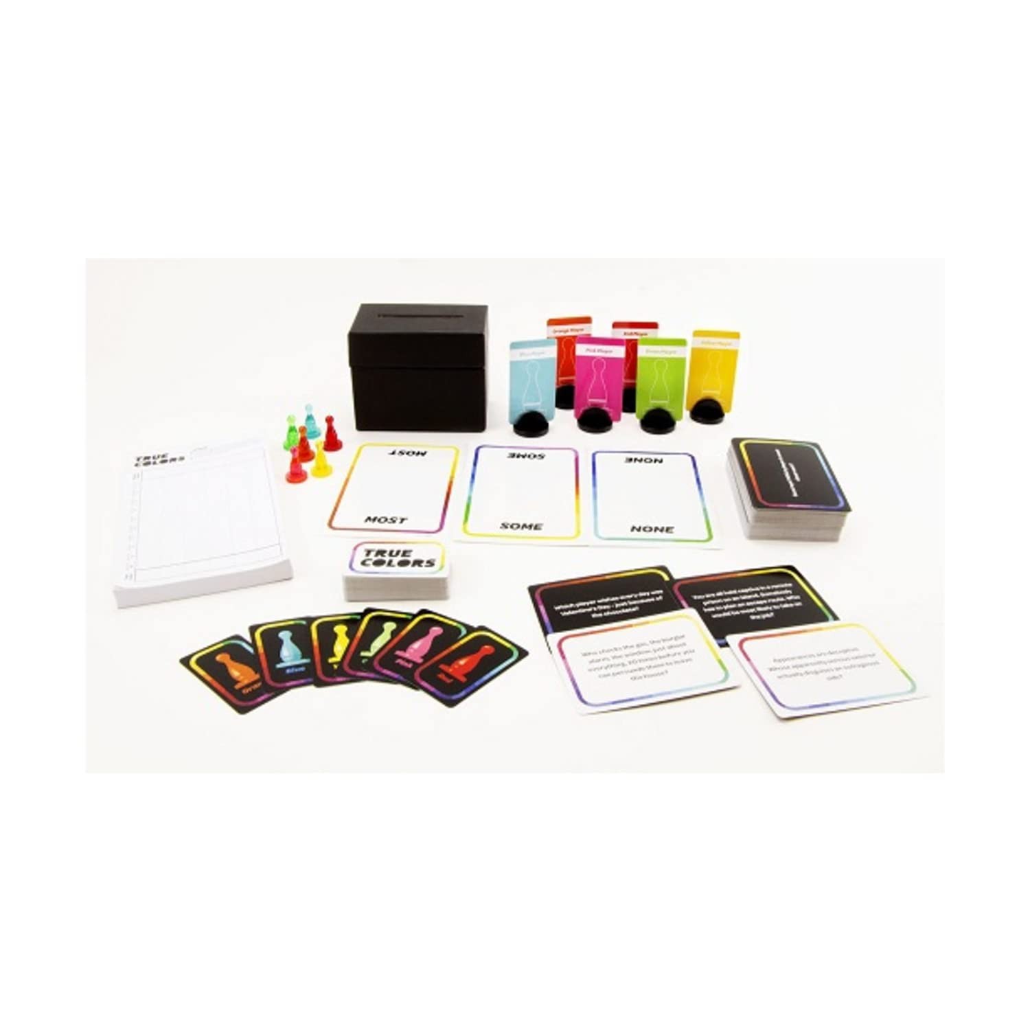 – True Colors Card Game – What Do Your Friends Really Think of You?, Black