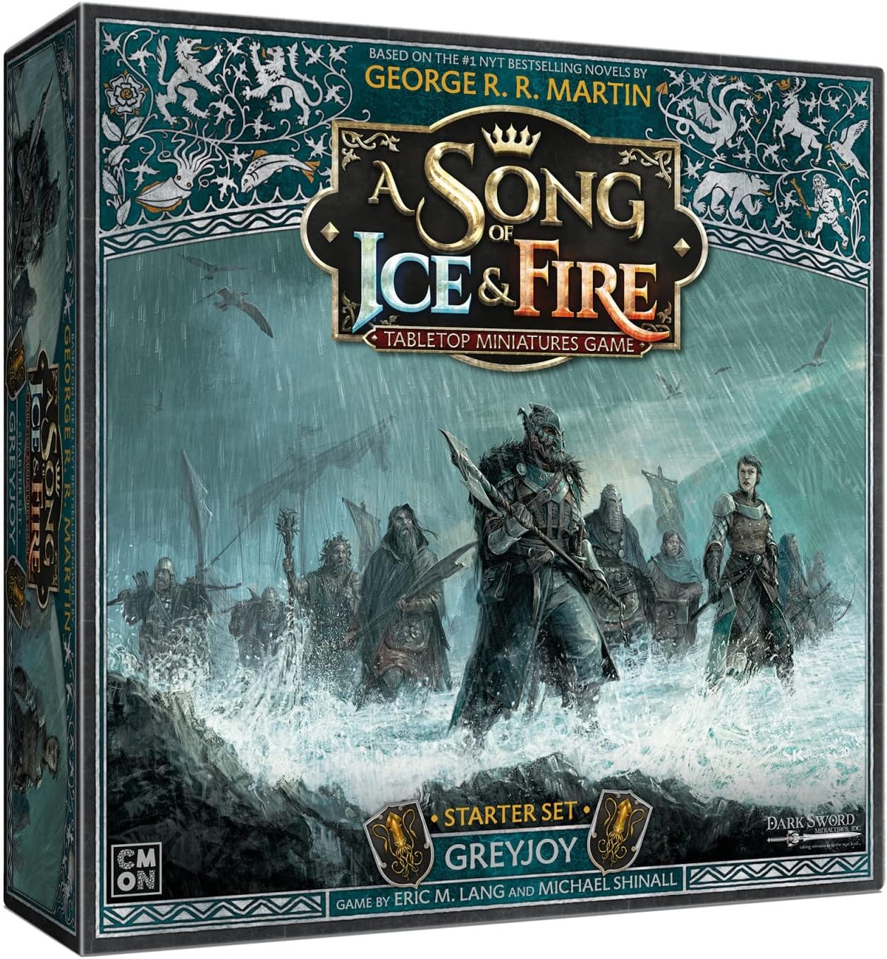 A Song of Ice and Fire Tabletop Miniatures Game House Greyjoy Starter Set -…