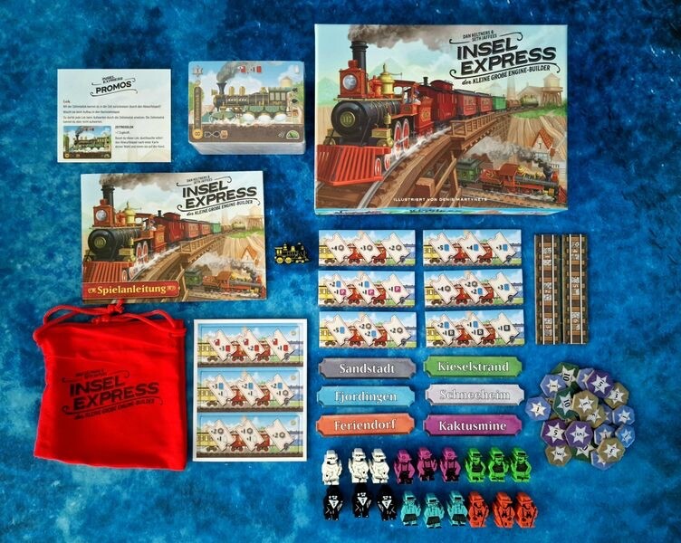 Island Express Deluxe Board Game Circus Card Game Family Game Connoisseur Game