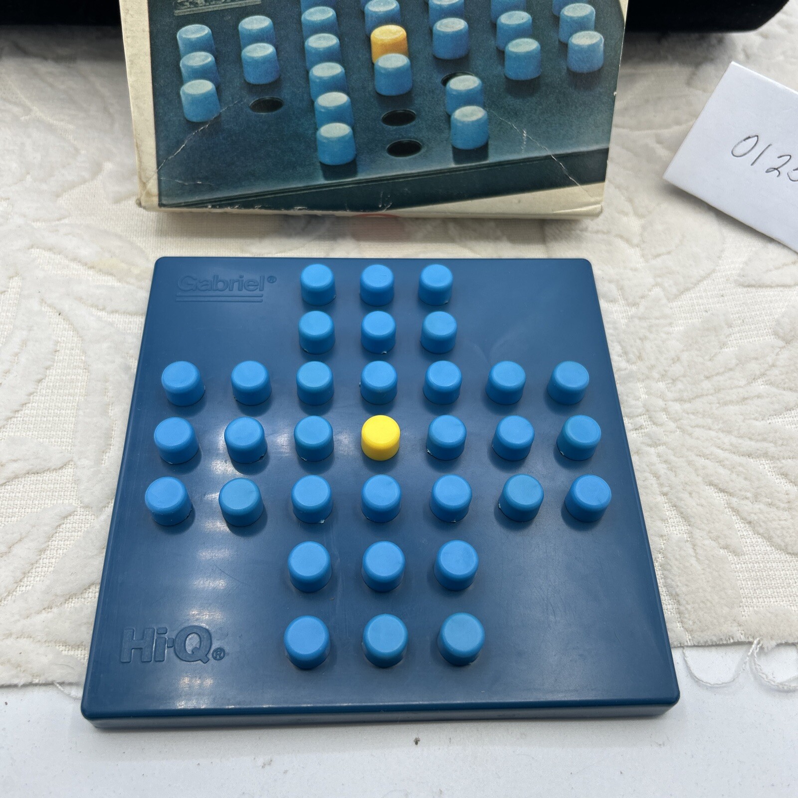Vintage 1978 Gabriel Hi-G All Time Favorite Solitaire Game And Instructions