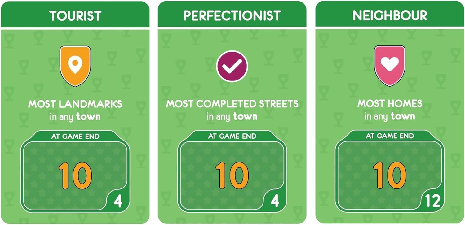 Mighty Boards: Tenby – Matching Card Game, Action Drafting, Street Building Comp
