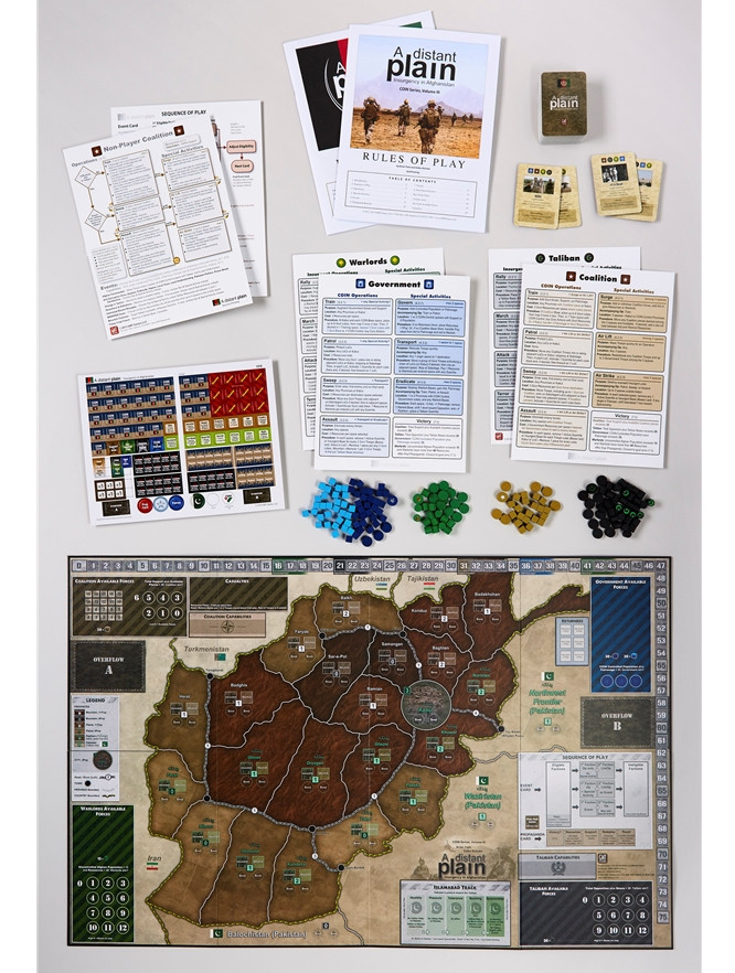 GMT Games A Distant Plain Insurgency in Afghanistan – 4th Printing
