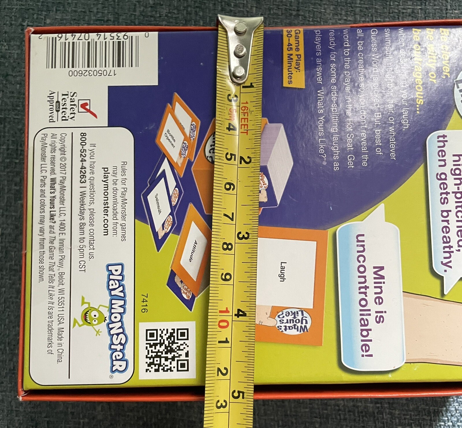 What’s Yours Like? Hilarious Party Edition Game 4+players Ages 12+ PlayMonster