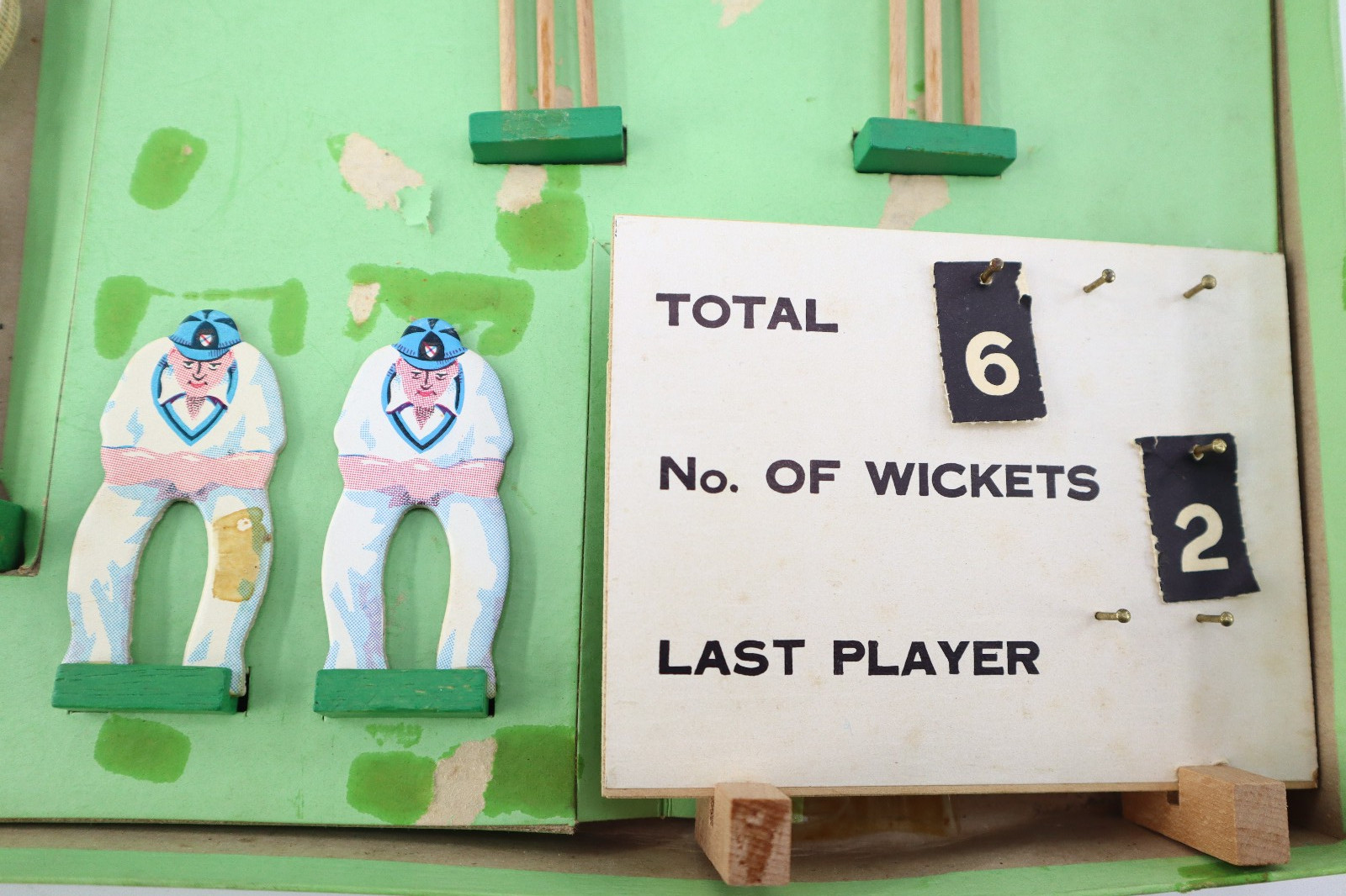 Vtg 1950s Cricket at Lords game By Chad Valley Near Complete