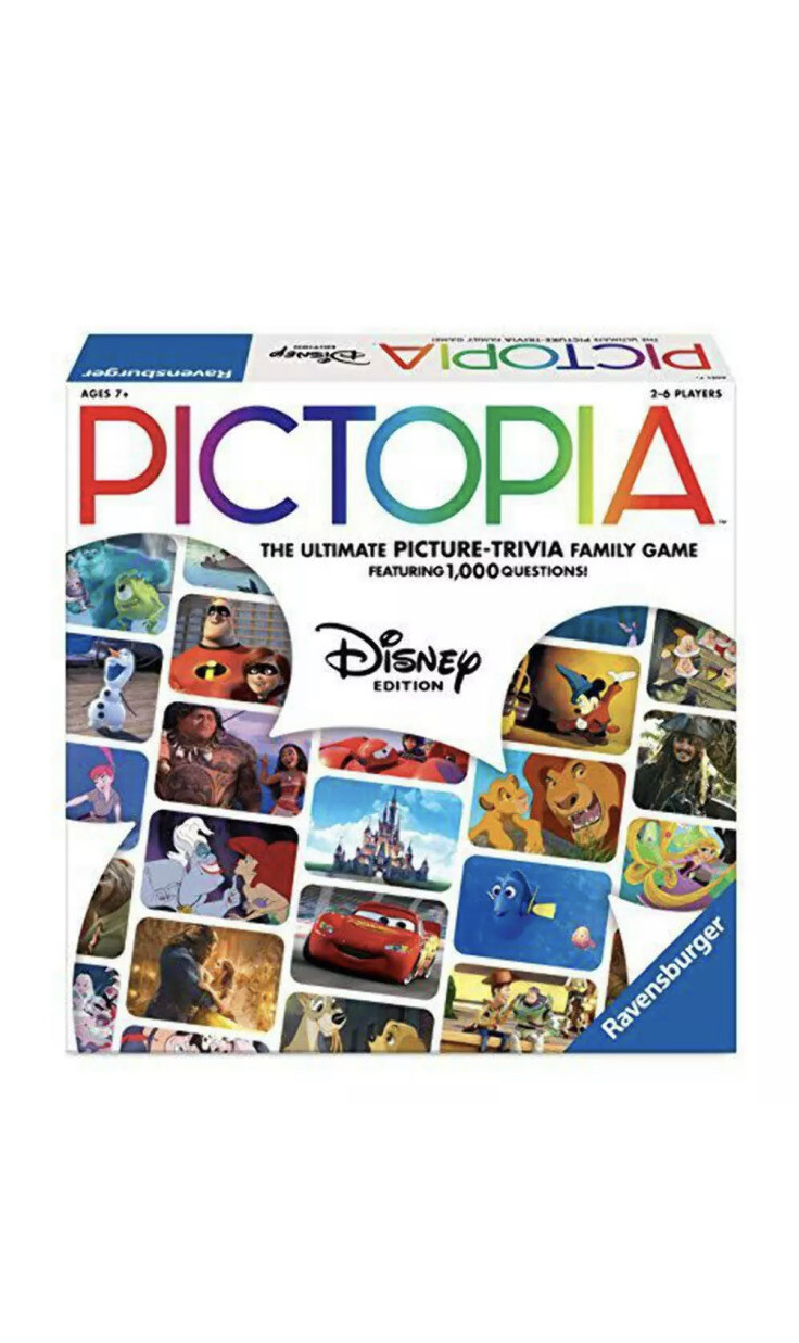 Pictopia-Family Trivia Game: Disney Edition New!