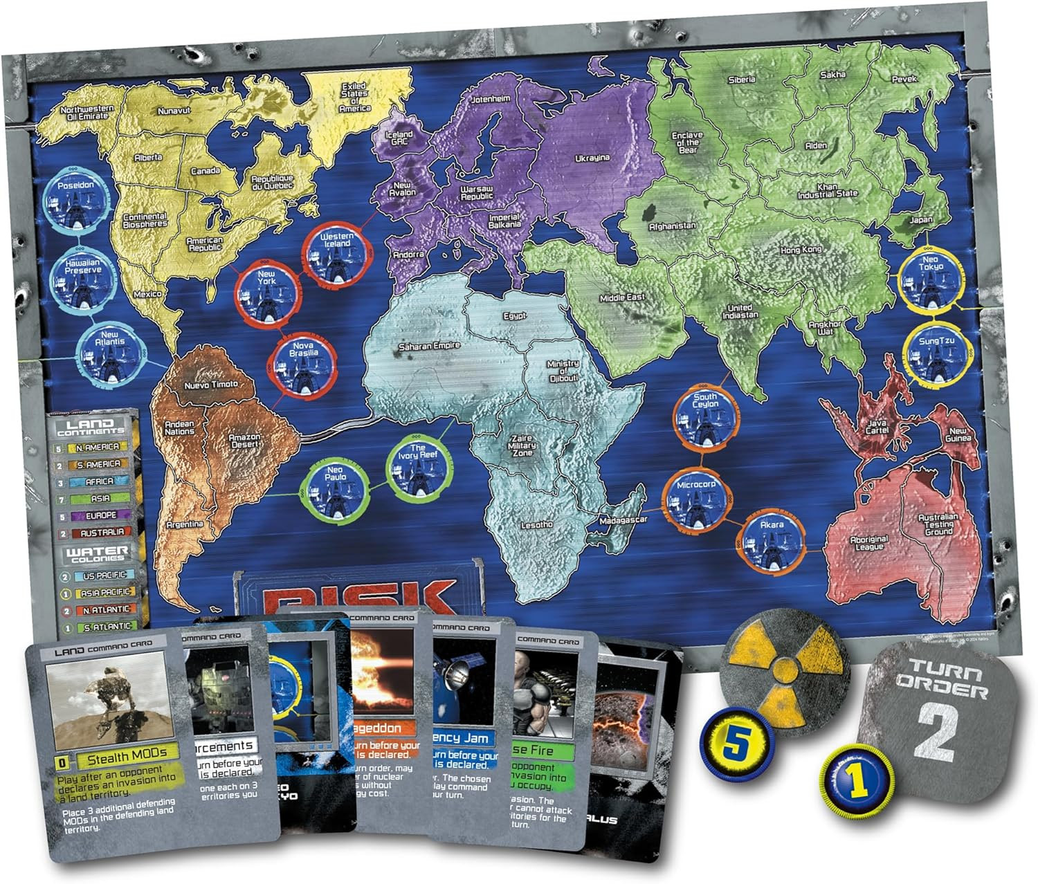 Renegade Game Studios: Risk 2210 A.D. Board Game