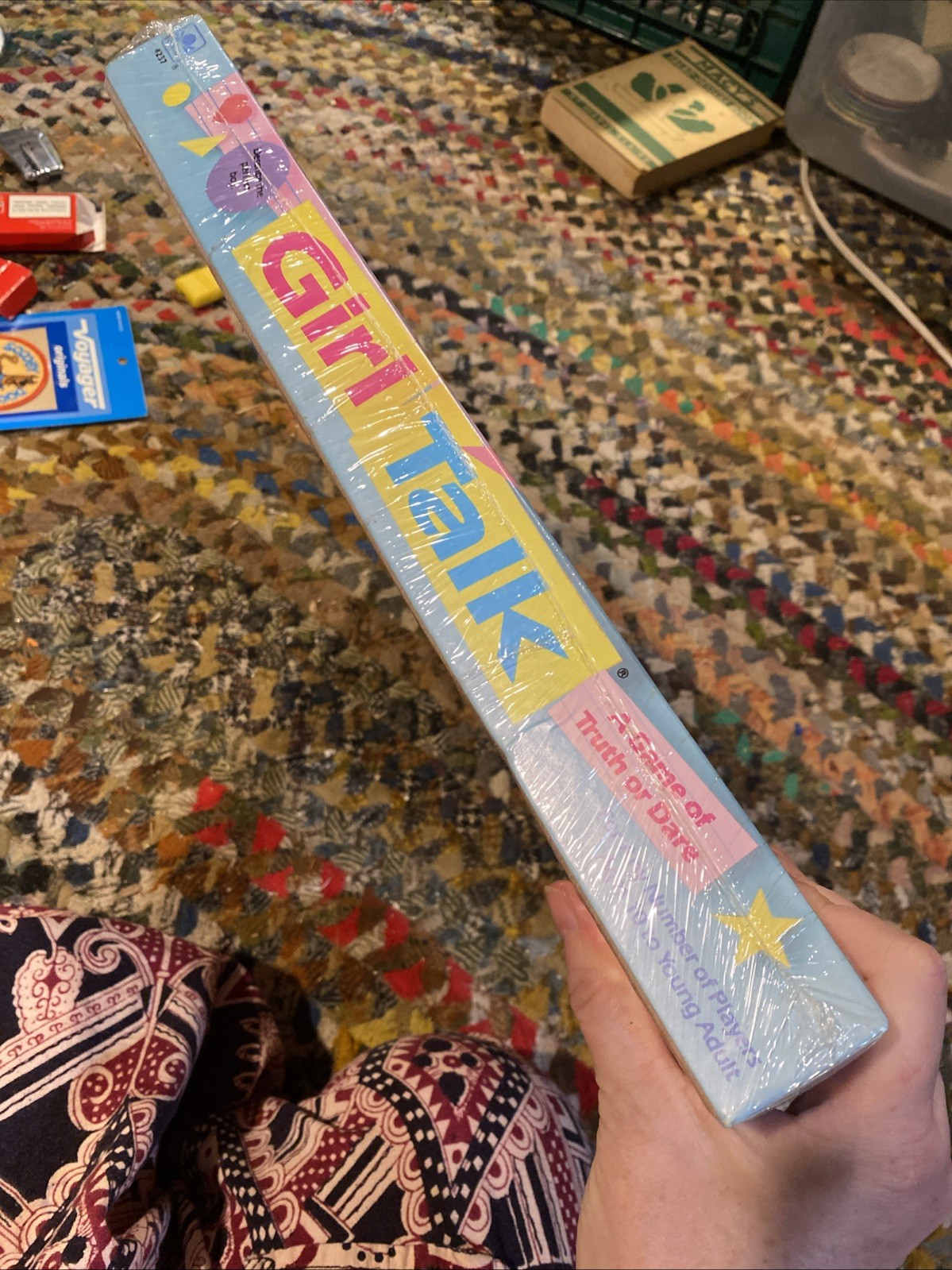 1988 Girl Talk Game by Golden New Old Stock SEALED