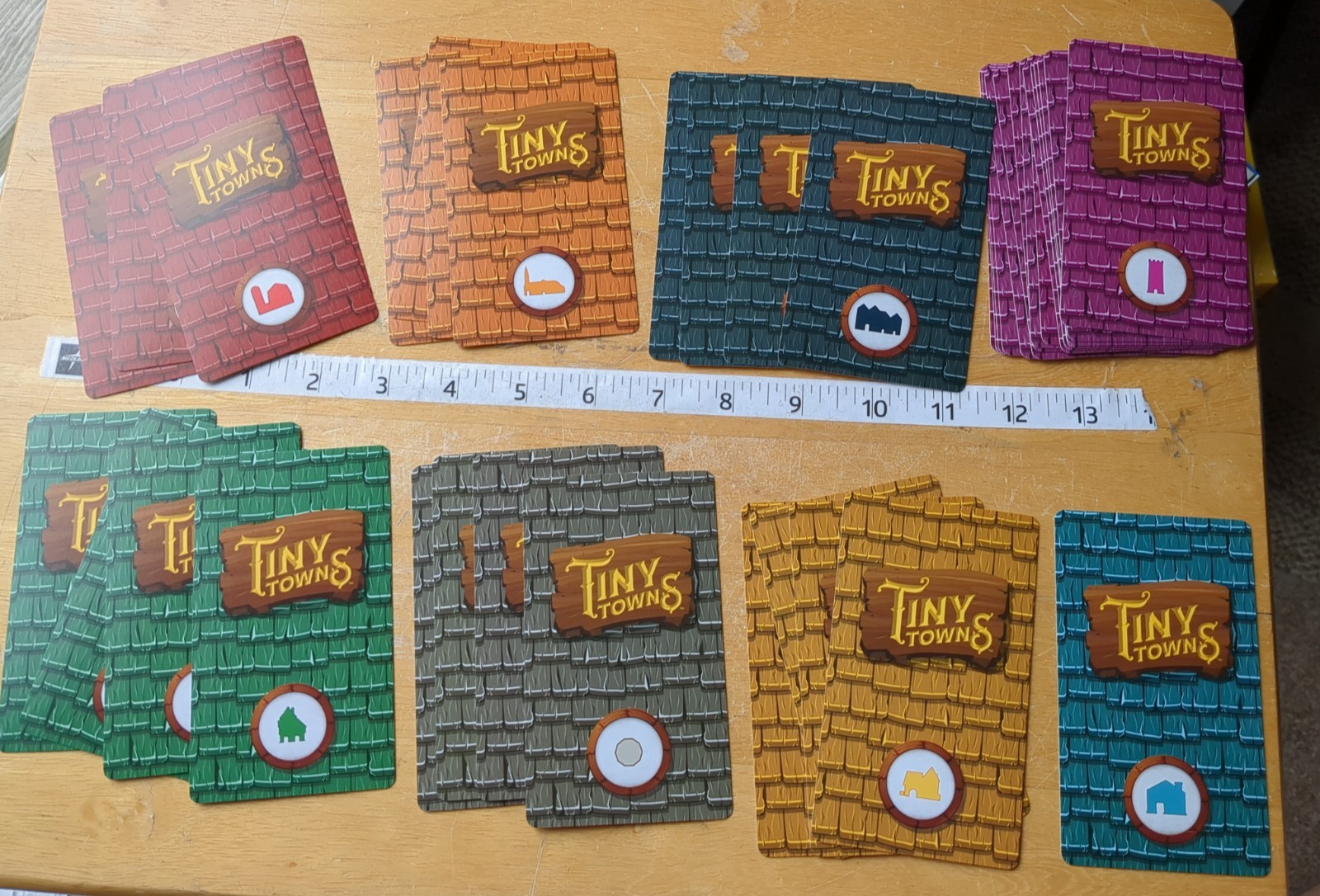 Tiny Towns Board Game, AEG Peter McPherson, 2019 Complete